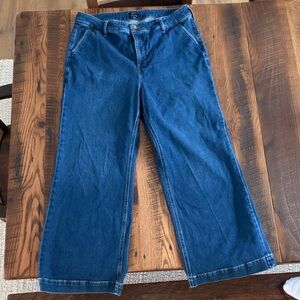 J. Crew Dark Blue Flare Jeans